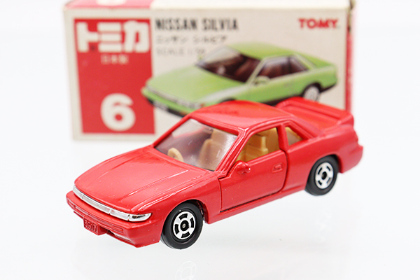 トミカ　シルビア イケダ特注 日本製 ミニカーショップ ケンボックス トミカ特注（日本製）☆6☆日産