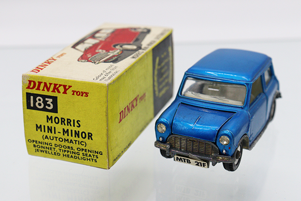 モーリスミニマイナー　Dinky 183 新品未使用品 DINKY TOYS 183 MORRIS MINI-MINOR (AUTOMATIC) 中古 送料無料 1