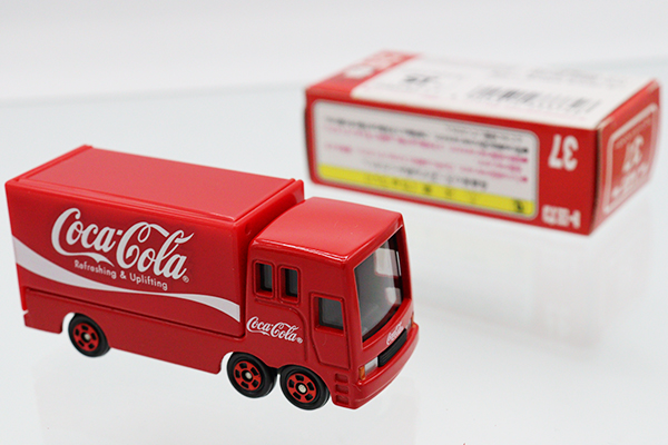 ミニカーショップ ケンボックス トミカ 赤箱☆37☆コカ・コーラ
