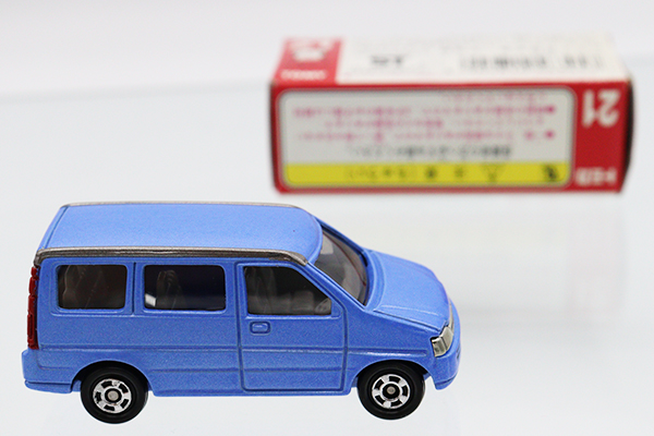 トミカ赤箱No.21Hondaステップワゴン4色セット