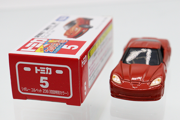 ②トミカ シボレーコルベットZ06 ミニカーショップ ケンボックス トミカ 赤箱☆5☆シボレー