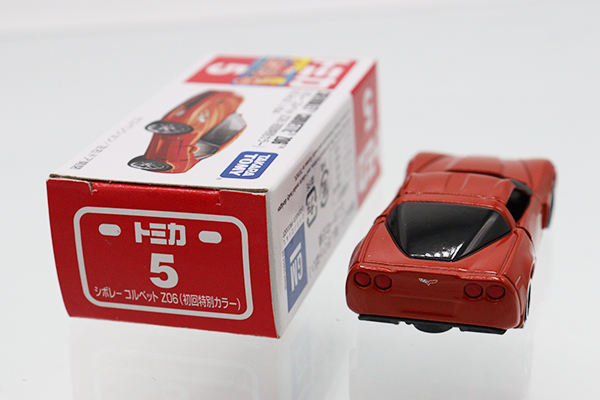 ミニカーショップ ケンボックス トミカ 赤箱☆5☆シボレーコルベット