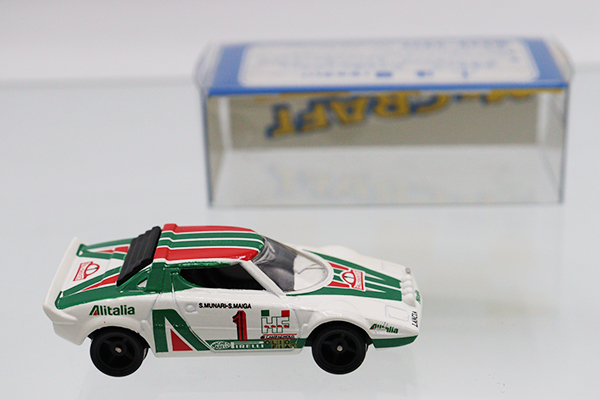 トミカ ランチアストラトス ミニカー＆TOY KENBOX（ケンボックス）【絶版】トミカ 青箱