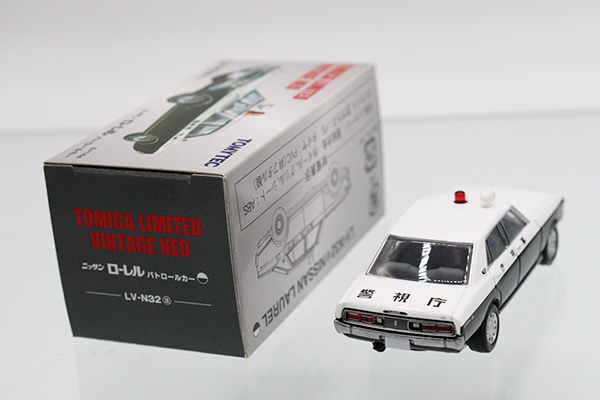 トミカリミテッドヴィンテージネオニッサン車パトロールカー3台セット　ローレル等 ミニカーショップ ケンボックス トミカリミテッドヴィンテージネオ☆LV