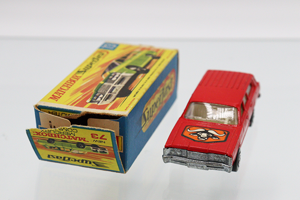 ミニカーショップ ケンボックス マッチボックス☆73☆マーキュリー(赤