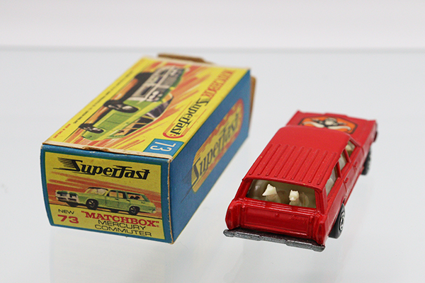 ミニカーショップ ケンボックス マッチボックス☆73☆マーキュリー(赤
