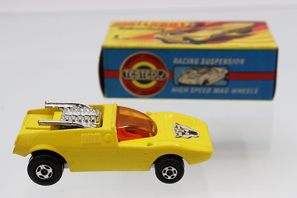 ミニカー michmach ミニカーショップ ケンボックス マッチボックス☆1☆モッド・ロッド(黄