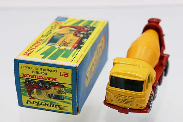 ミニカー　マッチボックス　21 フォーデン　コンクリート　トラック Yahoo!オークション -「コンクリートミキサー車」(マッチ