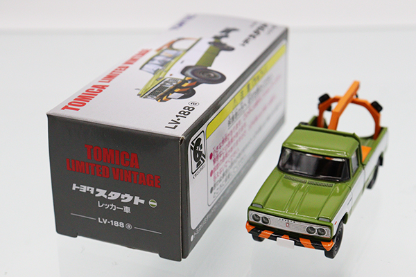 トミカリミテッドヴィンテージ トヨタスタウト3台セット LV-189c トヨタ スタウト（緑）フィギュア付 | 製品をさがす