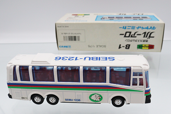 西武バス ブルーアローSEIBU-1236 ミニカー ヨネザワ ダイヤペット