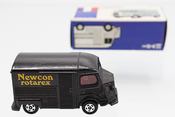 トミカシトロエンHトラック　コジマ特注限定ミニカーNewcon rotarex ミニカーショップ ケンボックス トミカ 青箱☆F17☆シトロエンH