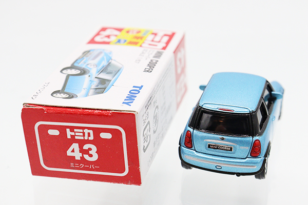 ミニカーショップ ケンボックス トミカ 赤箱☆43☆ミニクーパー