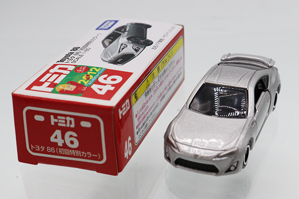 ミニカーショップ ケンボックス トミカ 赤箱☆46☆トヨタ86(初回