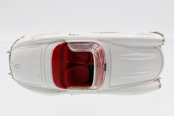 萬代屋【メルセデス ベンツ219白エンブレム欠】ブリキtin toy car箱無 ミニカーショップ ケンボックス 大盛屋☆NO.PHE-3☆メルセデス