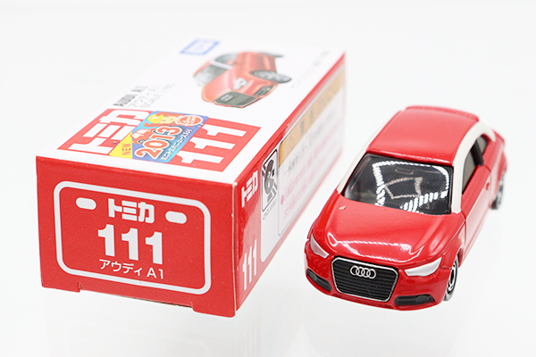 ミニカーショップ ケンボックス トミカ 赤箱☆111☆アウディA1