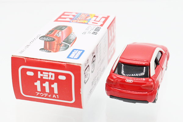 トミカ　アウディ  日本製 ミニカーショップ ケンボックス トミカ 赤箱☆111☆アウディA1