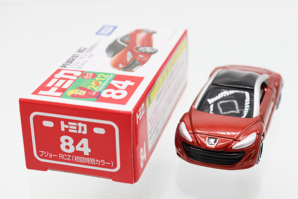 ミニカーショップ ケンボックス トミカ 赤箱☆84☆プジョーRCZ