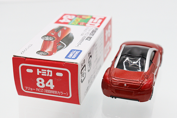 トミカ ミニカー セット ミニカーショップ ケンボックス トミカ 赤箱☆84☆プジョーRCZ