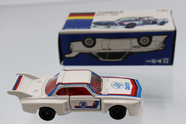 青箱トミカF30　BMW3.5CSL　美品　日本製 Yahoo!オークション - トミカ 日本製 青箱 F30 BMW 3.5CSL 当時
