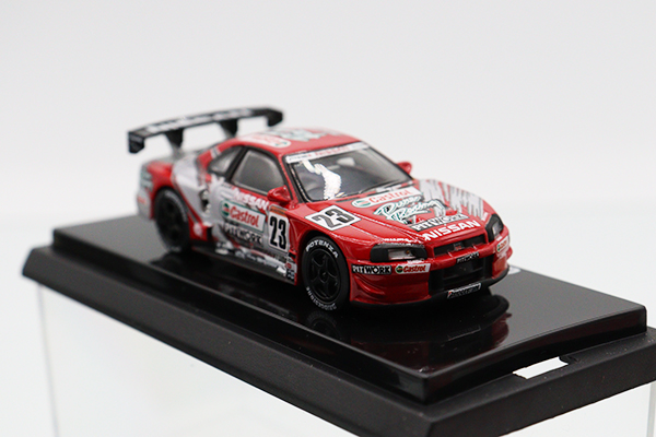 No460 ミニカー1/18 2002 CASTROL PITWORK GT-R ミニカーショップ ケンボックス 京商☆No.06082C☆日産