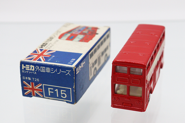 ミニカーショップ ケンボックス トミカ 青箱☆F15☆ロンドンバス