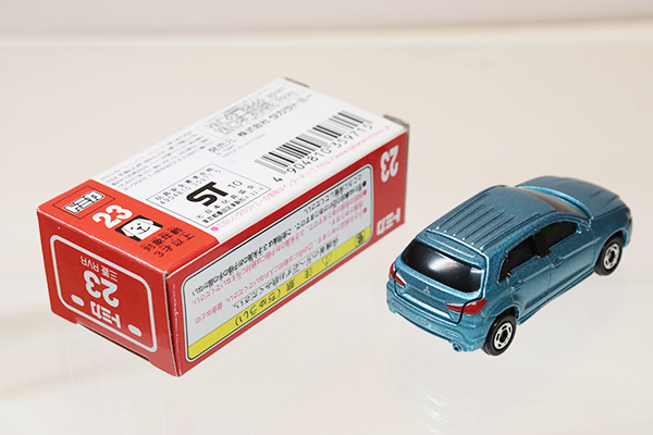 ミニカーショップ ケンボックス トミカ 赤箱☆23☆三菱RVR (青
