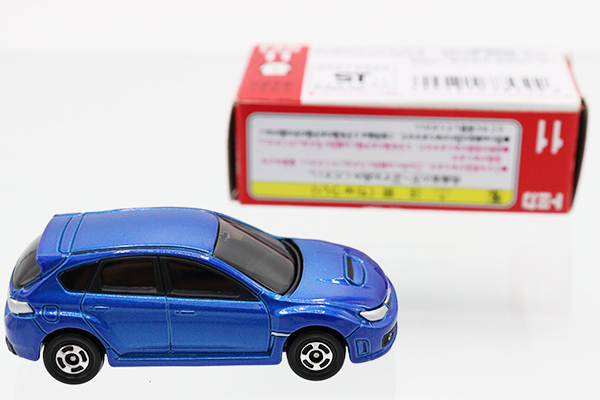 一番クジ　トミカ SUBARU IMPREZA WRX コレクションケースセット トミカくじ 第二弾 コレクションS賞 03 スバル インプレッサ WRX