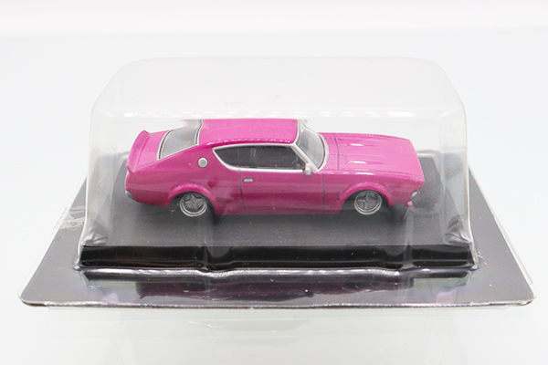 ミニカーショップ ケンボックス アオシマ☆1☆日産ケンメリ 2Dr(ピンク