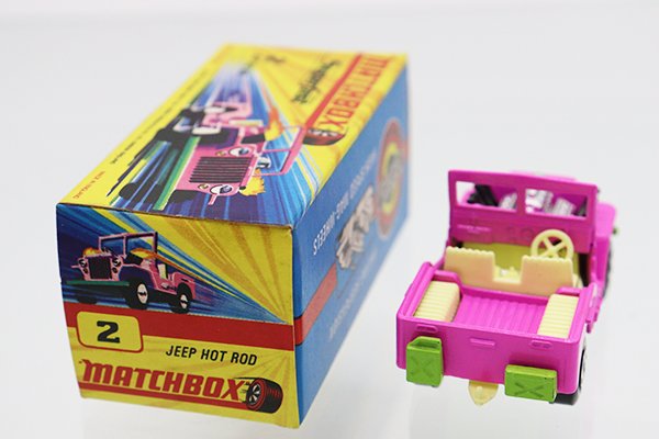 イギリス マッチボックス（matchbox） superfast JEEP HOT ROD
