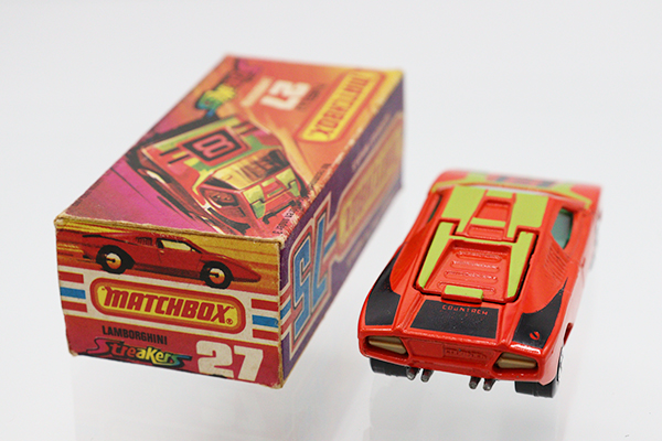 マッチボックスミニカー6台まとめ売り箱付き　人気のランボルギーニカウンタック含む マッチボックスミニカー6台まとめ売り箱付き 人気の
