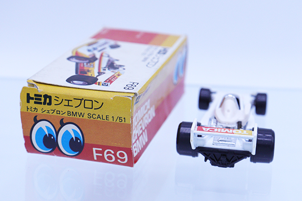 ミニカーショップ ケンボックス トミカ 青箱☆F69☆BMWシェブロン #11