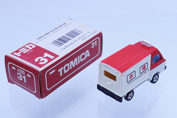 ミニカーショップ ケンボックス トミカ 赤箱(日本製)☆31☆スバル