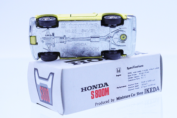 ミニカー Honda S 800m Honda S 800m ミニカー