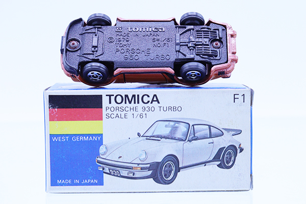 ミニカーショップ ケンボックス トミカ 青箱☆F1☆ポルシェ930 ターボ 