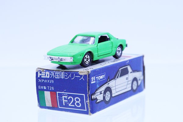 ミニカーショップ ケンボックス トミカ 青箱☆F28☆フィアットX