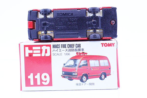 トミカ ハイエース消防指揮車 1/66 Amazon.co.jp: トミカ 赤箱119 ハイエース 消防指揮車 東京消防