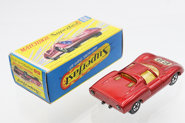 ミニカーショップ ケンボックス MATCHBOX☆68☆ポルシェ 910 ※マッチ