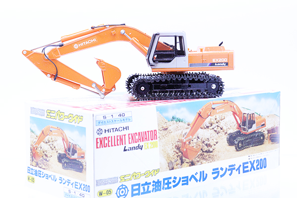ミニカーショップ ケンボックス シンセイ☆W-05☆日立油圧