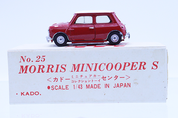 ミニカーショップ ケンボックス カドー☆NO.25☆モーリスミニクーパー
