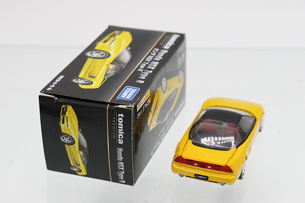 ミニカーショップ ケンボックス トミカプレミアムホンダNSX TYPE R(黄