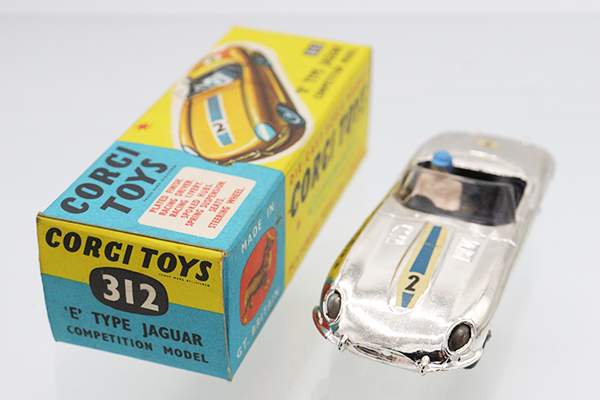 ミニカーショップ ケンボックス CORGI TOYS☆312☆ジャガーE' TYPE
