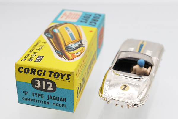 ミニカーショップ ケンボックス CORGI TOYS☆312☆ジャガーE' TYPE