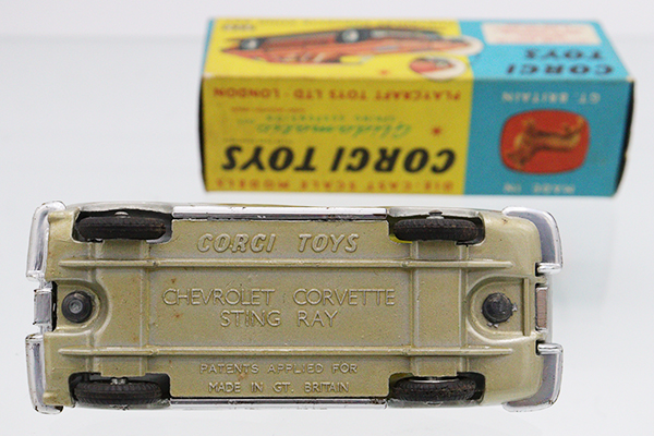 ミニカーショップ ケンボックス CORGI TOYS☆310☆シボレーコルベット