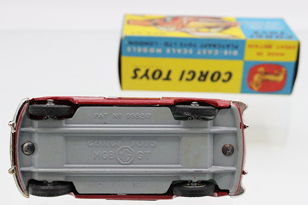 ミニカーショップ ケンボックス CORGI TOYS☆327☆M.G.B.G.T. (赤) ※英