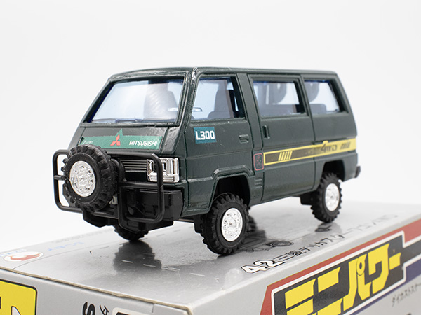 最終価格❗百年の遺産コンプリートスリムボックス ミニカーショップ ケンボックス シンセイ☆42☆三菱デリカ