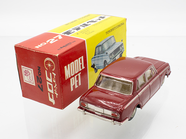 ミニカーショップ ケンボックス モデルペット☆27☆トヨペットコロナ
