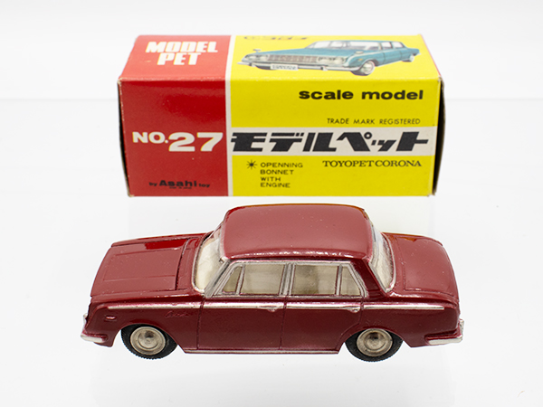 ミニカーショップ ケンボックス モデルペット☆27☆トヨペットコロナ