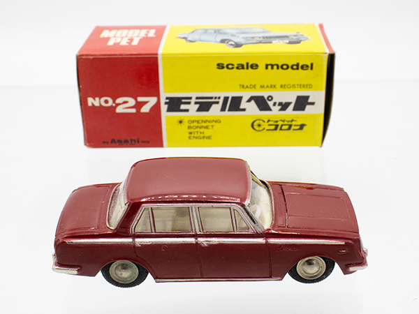 ミニカーショップ ケンボックス モデルペット☆27☆トヨペットコロナ