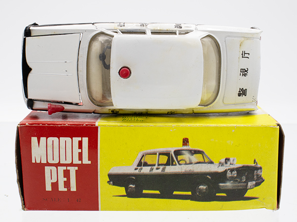 モデルペット No.20SP パトカー箱有り ミニカーショップ ケンボックス モデルペット☆20SP☆トヨペット