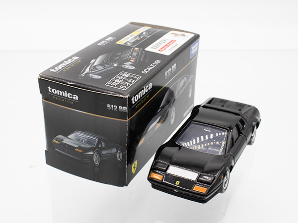 ミニカーショップ ケンボックス トミカプレミアムフェラーリ512 BB (黒